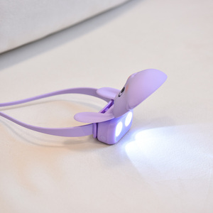 Lampe <span class=keywords><strong>frontale</strong></span> créative pour enfants, lumière LED rechargeable par USB, en silicone, en forme de lapin, réglable, douce, portable, lampe <span class=keywords><strong>frontale</strong></span> LED pour animaux - Product Image 4