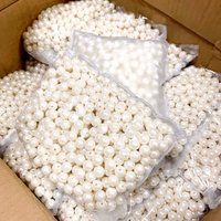 Perles en plastique ordinaires de bonne qualité, populaires pour la fabrication de bijoux DIY, avec trou pour bracelets, colliers, sacs, téléphones, ongles