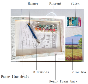 Peinture à l'huile DIY pour débutants, peinture par numéros, cadeau de la Saint-Valentin, toile fleurie, tulipe, art mural DIY - Product Image 6