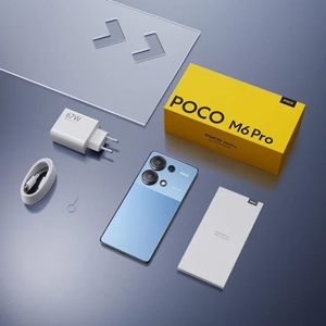 Xiaomi POCO M6 Pro <span class=keywords><strong>Global</strong></span> 4G 8GB + 256GB 6.67 pouces <span class=keywords><strong>MIUI</strong></span> 14 MediaTek Empreinte digitale à l'écran 5000mAh NFC Smart Phone Xiaomi - Product Image 2