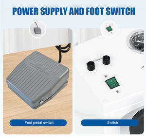 جهاز ضغط سالب عالي معدل تدفق كبير 30 لتر/دقيقة من المصنع بالجملة لأجهزة العيادات الطارئة - Product Image 3