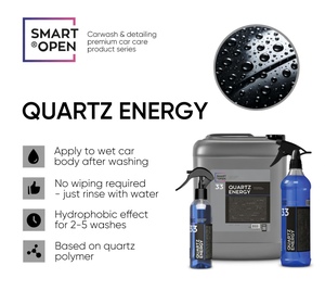 Revêtement Hydrophobe Rapide SMART QUARTZ ENERGY 33 pour Lavage de Voiture, Bouteille de 500 ml - Product Image 3