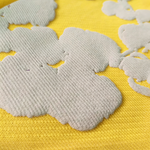 เสื้อฮู้ดดี้เดนิมพิมพ์ลายพัฟฟ์คุณภาพสูง สตรีทแวร์ ดีไซน์เนอร์ สำหรับผู้ชาย ผ้าฝ้าย เสื้อผ้าดีไซน์เนอร์ - Product Image 1