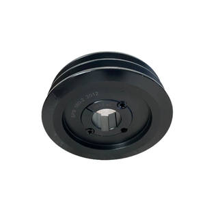 Puleggia a nastro in ghisa nera di vendita calda cinese puleggia a cinghia a <span class=keywords><strong>v</strong></span> in acciaio con tamburo di trasmissione - Product Image 3