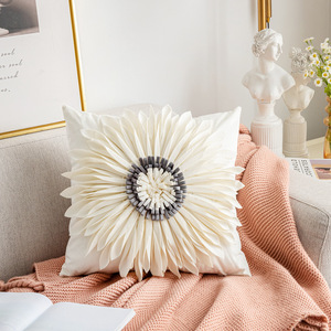 Shuanli Spot all'ingrosso federa di lusso bianca grandi custodie quadrate boho vendita calda federa copertura di tiro - Product Image 3