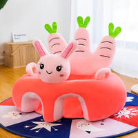 Vente en gros de chaise canapé pour bébés et enfants en peluche personnalisés salon et lit d'école modernes avec dossier pour petit animal chaise de farniente design