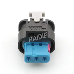 3 pin perempuan tahan air plastik tali kabel Harness mobil perumahan listrik otomotif kawat otomatis konektor steker 3-1718644-1