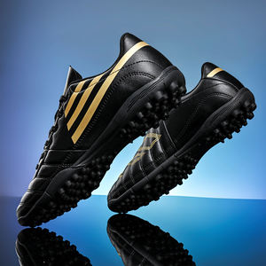 Chaussures de football en salle pour hommes, tige en maille respirante, semelle en caoutchouc antidérapante, semelle extérieure plate, adaptées à la pratique du <span class=keywords><strong>futsal</strong></span> - Product Image 6