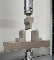 Accesorio de flexión de tres puntos para máquina de ensayo de tracción de doble columna, con rango ajustable para pruebas de resistencia a la flexión de muestras rígidas