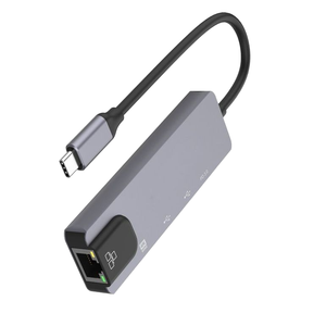8 trong 1 Type-C HUB cho 2.1 LAN RJ45 <span class=keywords><strong>USB</strong></span> 3.0 USB2.0 cho 2.0 pd100w Hợp kim nhôm Multiport <span class=keywords><strong>Adapter</strong></span> cho máy tính xách tay - Product Image 5