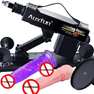 Stoß-Sexmaschine mit Realistischem Dildo – 8 Zubehörteile & 3-Poliger XLR-Anschluss, Maschine für Frauen und Männer - Product Image 1