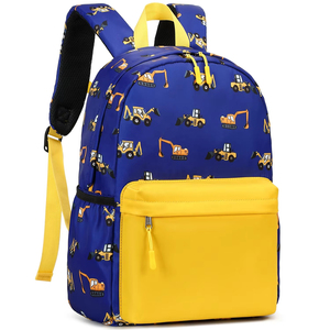 Fábrica personalizar última moda inferior moq sublimación en blanco bolsas personalizadas patrón de dibujos animados impresión mochila escolar para estudiantes - Product Image 3