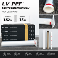 Film de protection de peinture pour voiture en TPU ultra-fin importé de 6,5 mil, haute brillance, hydrophobe, résistant aux rayures, transparent