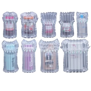 Aangepaste Hoge Kwaliteit Tas Pe Air Bubble Protect Opblaasbare Verpakking Voor Glazen Wijnfles Beschermer Wijnfles Beschermers - Product Image 5