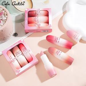 Color Castle - Juego de 3 Labiales Mate de Larga Duración, Resistentes al Agua, Acabado Terciopelo, Kit de Maquillaje Profesional - Product Image 2