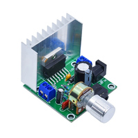 Carte d'amplificateur audio TDA7297 15W+15W, module amplificateur numérique 12V DC, mini amplificateur stéréo, amplification double canal, puissance 2.0 stéréo