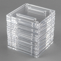 Pièces usinées en polycarbonate de précision, résistantes aux hautes températures et ignifuges, composants d'isolation transparents Hengfeng