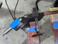 Cisaille manuelle à moteur pour tubes en acier inoxydable et en aluminium