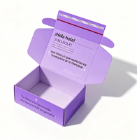 Boîte en carton pliable recyclable avec couvercle rabattable, impression couleur, emballage pour produits cosmétiques et accessoires de soins de la peau en vente au détail