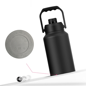 Extérieur 64 // 84/128 oz 1 gallon Logo personnalisé Prix de gros Double paroi isolée Acier inoxydable Bière Growler - Product Image 1