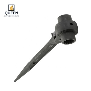 QUEEN Source Factory Best Socket Scaffold Ratchet Wrench <strong>Podger</strong> Ratchet <strong>Spanner</strong> 21mm Carbon Steel 350 NM Max Torque for Sale - Product Image 2