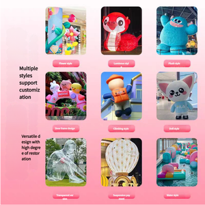 Inflables Publicitarios de Diseño Único y Alta Calidad, Muñecos de Dibujos Animados Grandes para Promoción Comercial, Eventos Festivos, Resistentes al Agua - Product Image 4