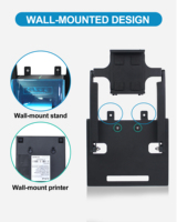 Support de tablette réglable pour imprimante thermique de reçus, support mural pour imprimante de point de vente de bureau, support pour iPad