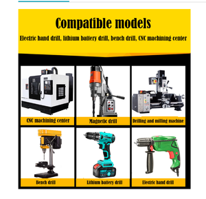 ชุดดอกสว่านโคบอลต์ 2026, สำหรับงานหนัก M35 HSS Co 5% 135 °   ชุดอุปกรณ์แยกจุดตัด SAE 1/16" - 1/2" สำหรับเหล็กกล้าไร้สนิมและโลหะแข็ง - Product Image 4