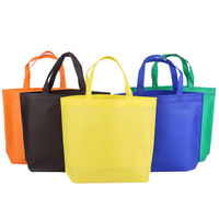 Sac de courses non tissé personnalisé, imprimé avec logo, taille personnalisée, écologique, recyclable, réutilisable, promotionnel, motif dessin animé, couleur personnalisée