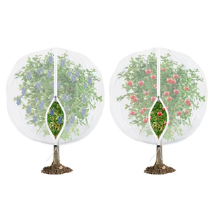 Sacs en filet rectangulaires en polyéthylène (PE) pour plantes de myrtilles avec fermeture éclair - Product Image 1