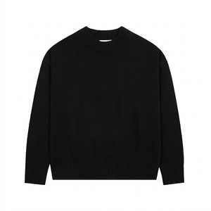 Produttori di Abbigliamento, <span class=keywords><strong>Sneakers</strong></span> di Lusso in Pelle, Produttore OEM di Maglioni a Maniche Lunghe in Lana con Intarsio a Cuore per Uomo - Product Image 3