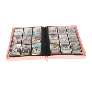 Cao Cấp 9 Túi Kinh Doanh Thẻ Chất Kết Dính Thẻ Nhẫn-Ít Bên Tải Kinh Doanh Thẻ Album Thư Mục 1000 + Túi Tổ Chức Cho Tcg - Product Image 1