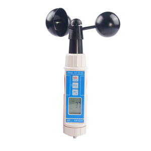 AM-4220 IP65 เครื่องวัดความเร็วลมแบบถ้วยกันน้ำ เครื่องวัดความเร็วลมแบบพกพาสำหรับการใช้งานด้านอุตุนิยมวิทยากลางแจ้ง - Product Image 2