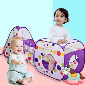 Imite — <span class=keywords><strong>maison</strong></span> de Camping 3 en 1, <span class=keywords><strong>maison</strong></span> de sport Portable pour enfants, jouets avec <span class=keywords><strong>Tunnel</strong></span>, tente - Product Image 5