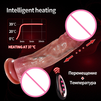 LIEBE Europäischer Meistverkaufter Neuer Elektrischer Großer Dildo mit Vibration, Heizung und Teleskopfunktion für Frauen – Weiblicher APP-gesteuerter Sex-Dildo Großhandel