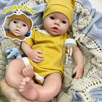 Poupées Reborn en Silicone Intégral Fonctionnelles de 20 Pouces, Direct Usine, Lavables et Résistantes à l'Eau, pour le Confort et la Thérapie des Personnes Âgées
