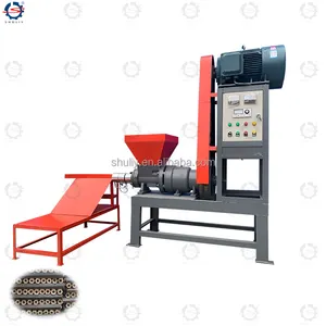 Máquina de fabricación de briquetas de carbón vegetal, máquina de briquetas de serrín de madera, para uso en el hogar