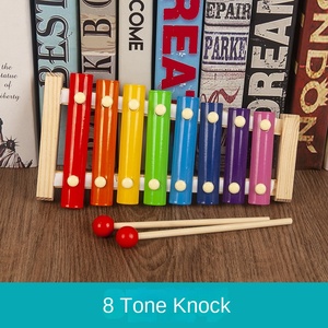 Juguetes Educativos de Madera para la Primera Infancia: Set de Piano con Cuentas Giratorias, Reloj, Torre Arcoíris y Gusano Retorcido para Bebés y Niños Pequeños - Product Image 6