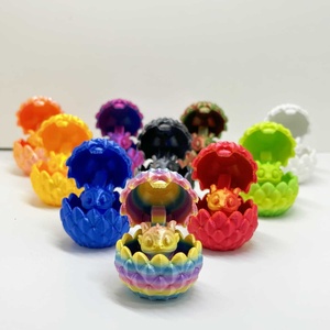 Huevo <span class=keywords><strong>de</strong></span> Dragón Pequeño Impreso en 3D, Ecológico, Regalo para el Día del Niño, Abrible, Venta al por Mayor, Cristal Animal - Product Image 3