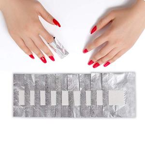 OEM Lingettes en aluminium non pelucheuses pour <span class=keywords><strong>dissolvant</strong></span> de <span class=keywords><strong>vernis</strong></span> à ongles, pour le retrait rapide du gel et de l'acrylique, pour salons de manucure - Product Image 1