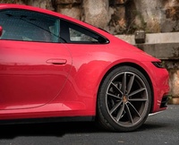 Film de protection de carrosserie en PVC rouge brillant de 1,52*17M, effet cristal, imperméable, changement de couleur, PPF, design diamant, anti-rayures, emballage en carton