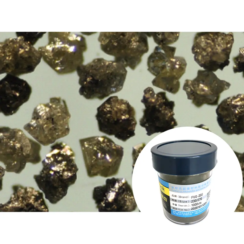 FUNIK Bubuk Berlian Sintetis Resin Bond FVG-200 untuk Menggiling Batu Permata