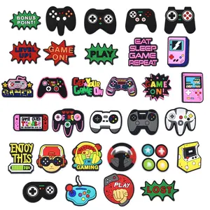 Video Game Handle Controllers PVC Shoe Charms Game Controller Charms For Shoes Kids Party Gifts