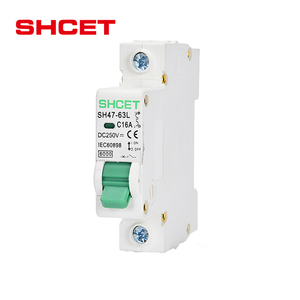 Электронный выключатель IEC CE 4.5KA 250V 500V 750V <span class=keywords><strong>1000V</strong></span> 1P 2P 3P 4P 16A 25A 32A 40A 50A 63A солнечный PV DC MCB мини-выключатель - Product Image 2