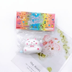 Jouet anti-stress en TPR en forme de mini-hamster Kawaii à presser, jouet amusant pour soulager le stress, jouet doux à pincer pour adultes, vente en gros - Product Image 5