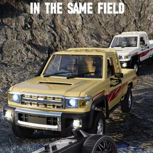 SJY-SG1406 1:14 Scale Off Road 15km/h Classic RC Pickup Truck LC79 <b>Vintage</b> Vehicle Remote Control Vehicle <b>Car</b> <b>Model</b> 1/14 - Product Image 6
