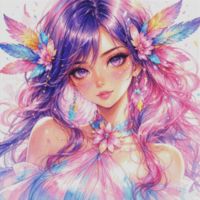 Ml-C120 5D DIY Kit de Peinture Mosaïque Fille Attrayante avec Perles de Résine de Haute Qualité