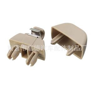 Clips de fixation pare-soleil Audi A1 A3 A4 A5 A6 A7 Q3 Q5 Q7 TT, support de miroir de courtoisie en plastique 43mm 21mm pour voiture - Product Image 5
