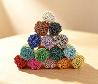 Allumettes pour bougies, allumettes de sécurité longues pour bougies parfumées, bâtonnets d'allumettes en bois à pointe colorée, allumettes en liège dans un bocal en verre