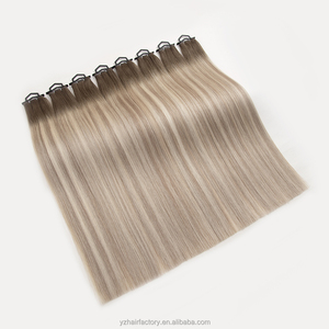 Extensiones de Cabello Humano 100% Natural Seamless Genius Weft, Doble Trama, Sin Cabello Corto, Para Estilistas, Cutícula Alineada, Cabello Virgen - Product Image 2